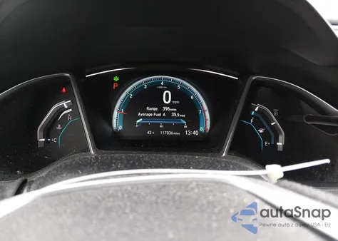 2018 Honda Civic Ex z USA, uszkodzony, nr VIN 2HGFC2F72JH553409